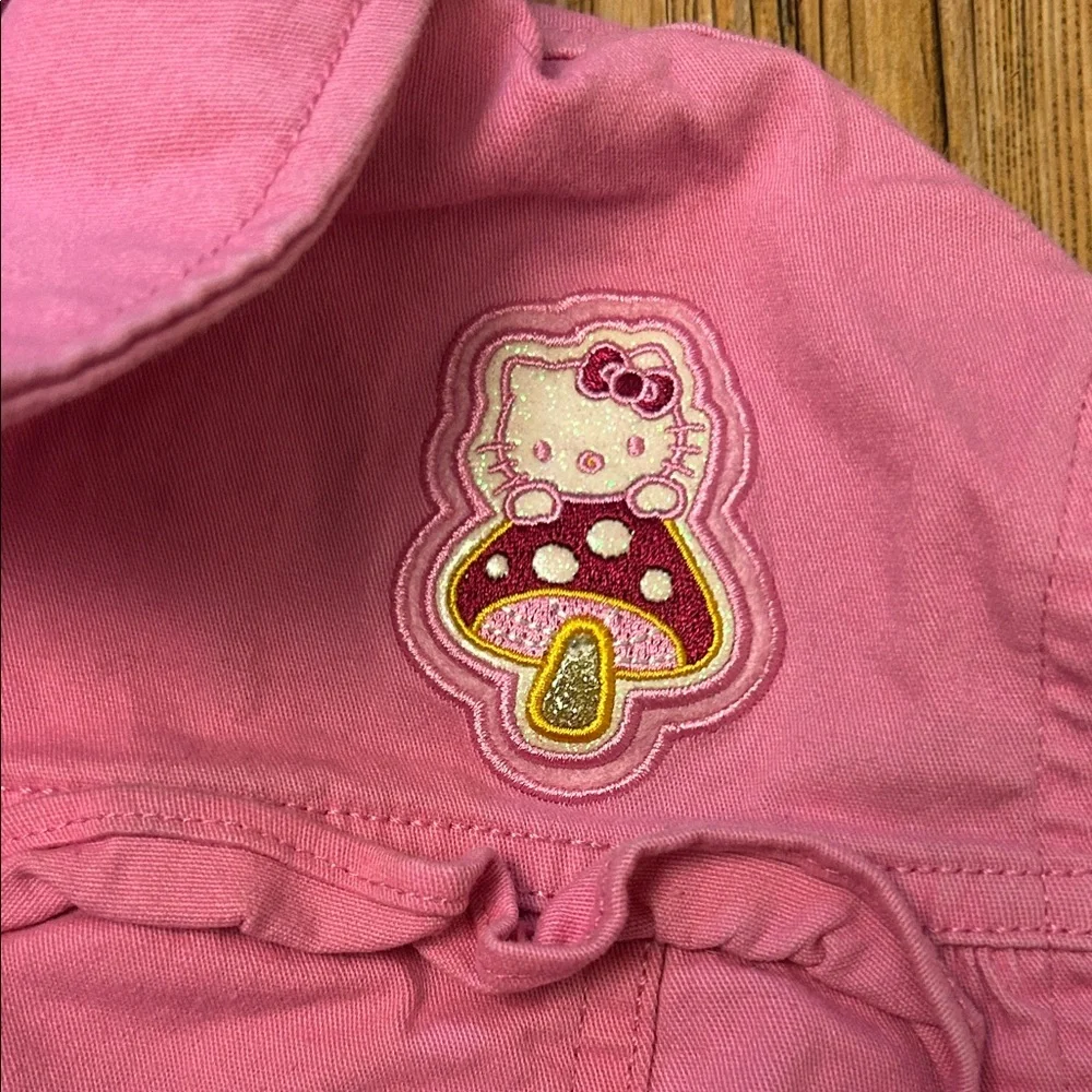 Kids Hello Kitty Jacket Pink Size 10 - Picture 3 of 5